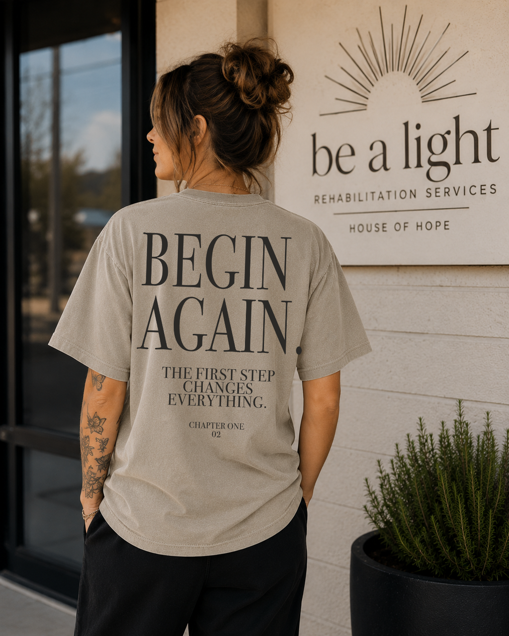 02 Begin Again | Premium Tee