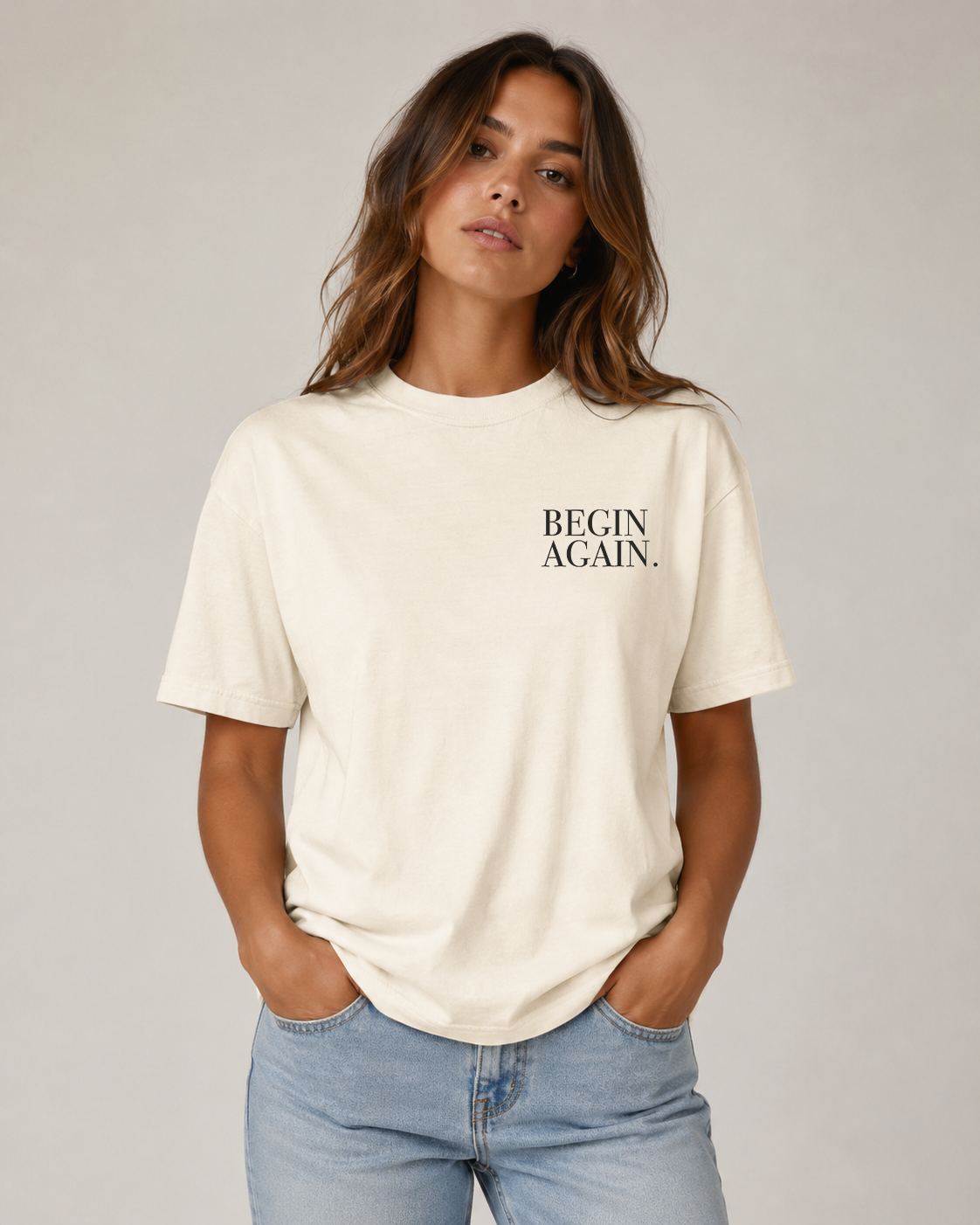 02 Begin Again | Premium Tee