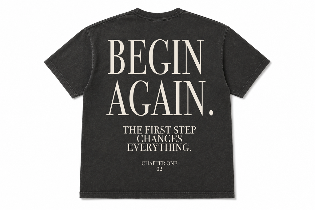 02 Begin Again | Premium Tee