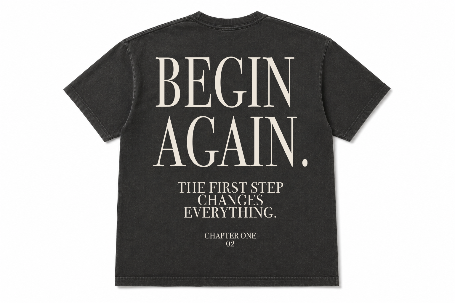 02 Begin Again | Premium Tee