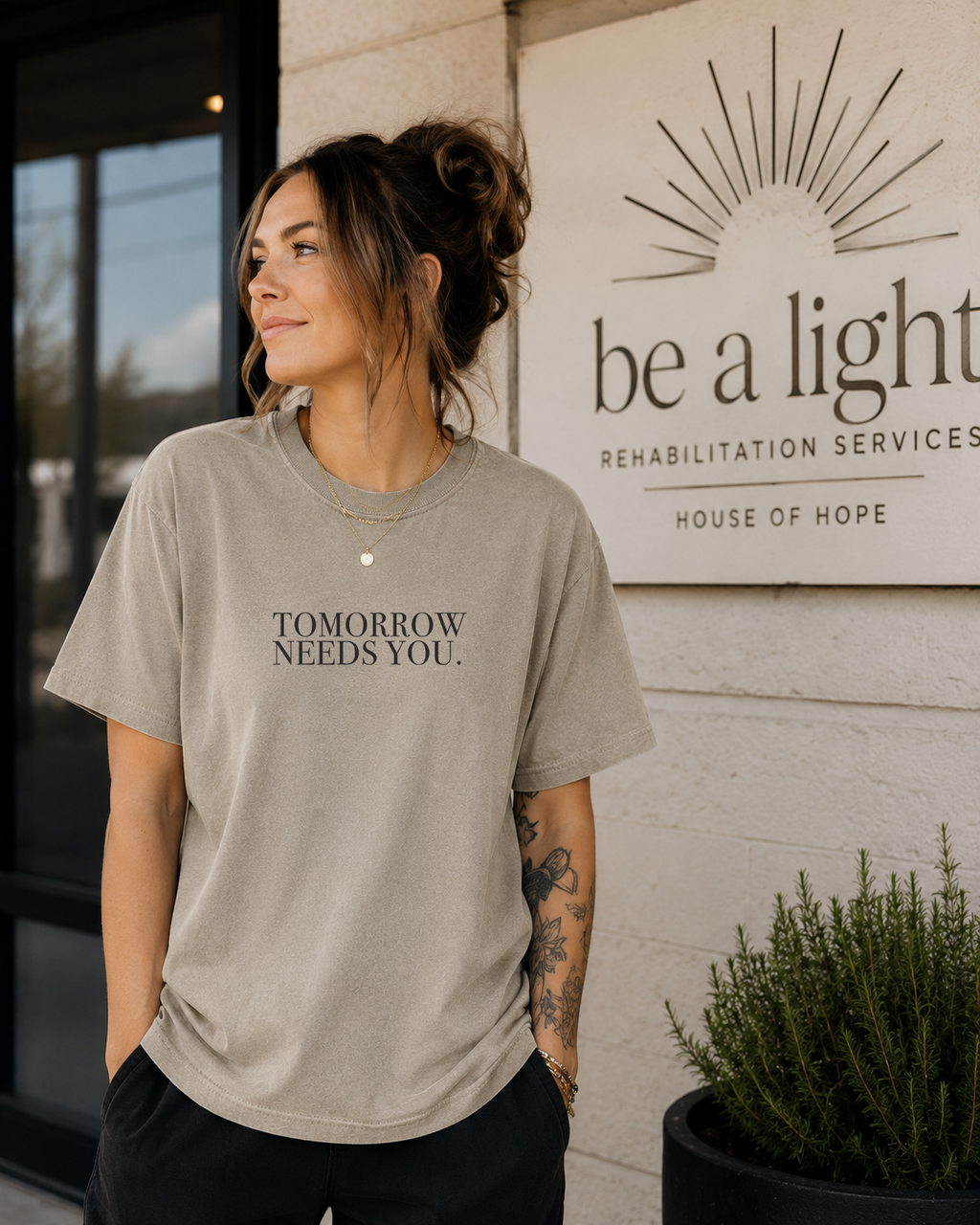 04 Tomorrow Needs You | Premium Tee
