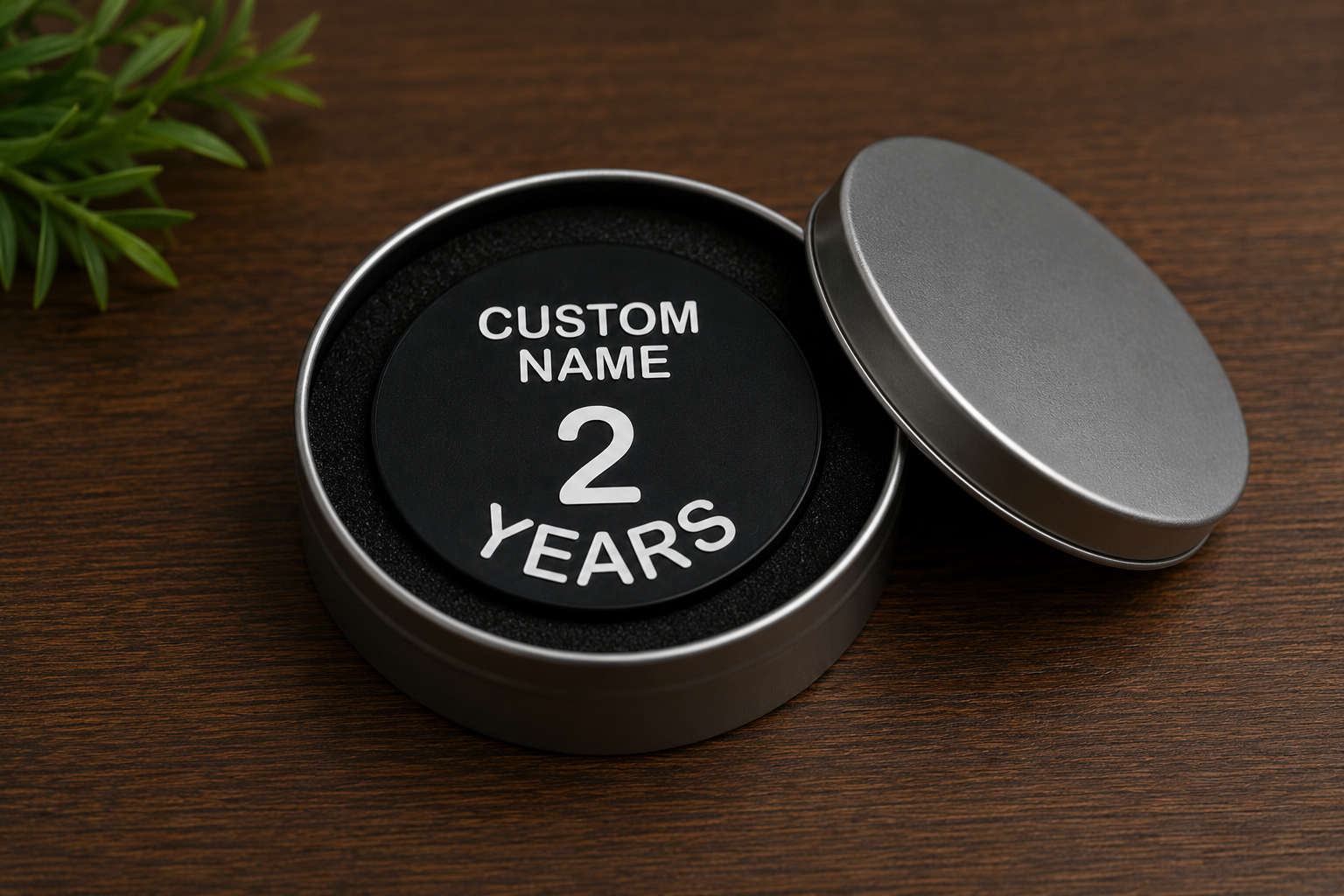 Recovery Essentials | No. 01 Custom Sobriety Milestone Token | Personalized Recovery Coin