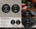 Recovery Essentials | No. 01 Custom Sobriety Milestone Token | Personalized Recovery Coin